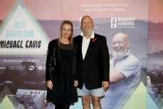 Michael Eavis and Emily Eavis at The Mits Awards 20146989.jpg